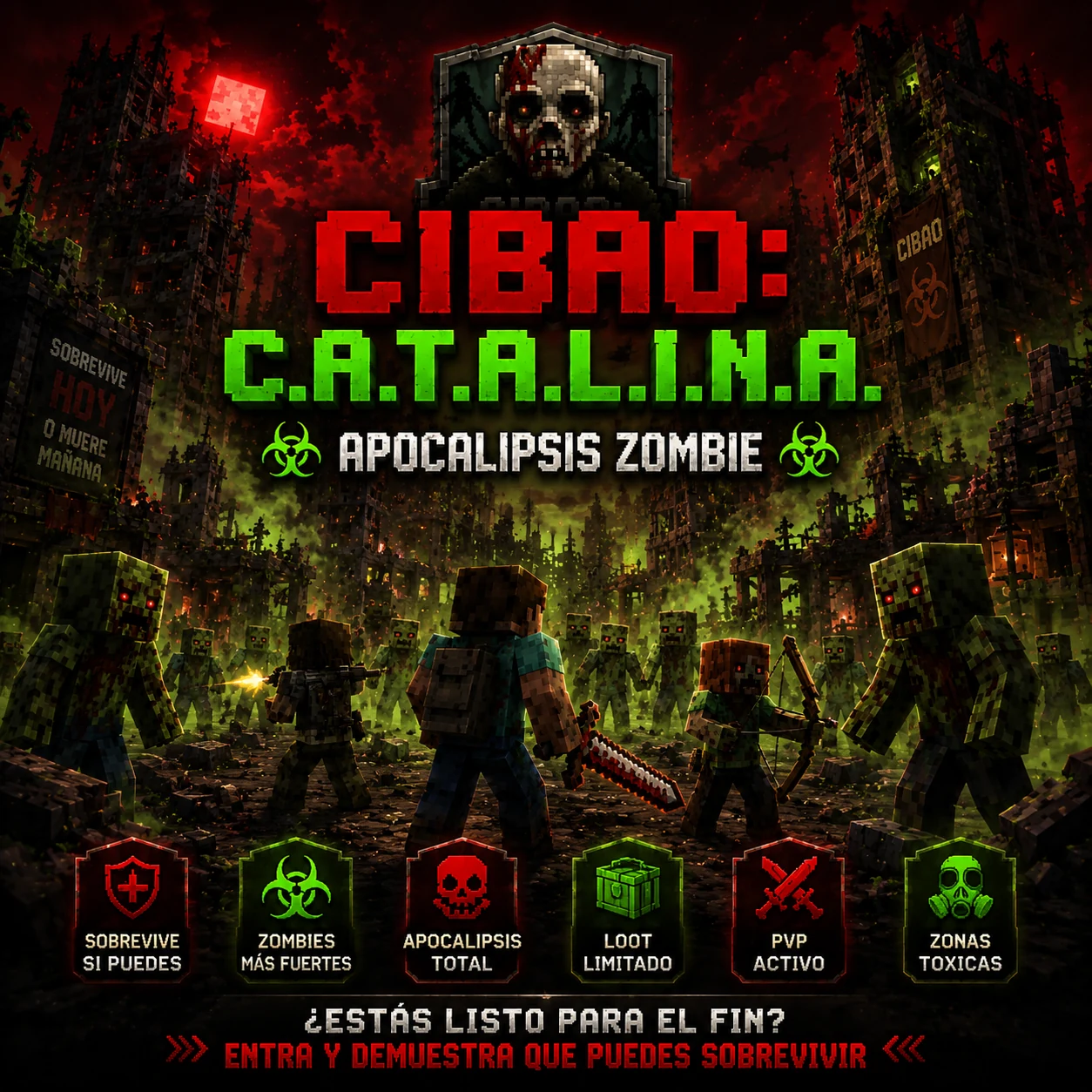 CIBAO C.A.T.A.L.I.N.A. Apocalipsis Zombie