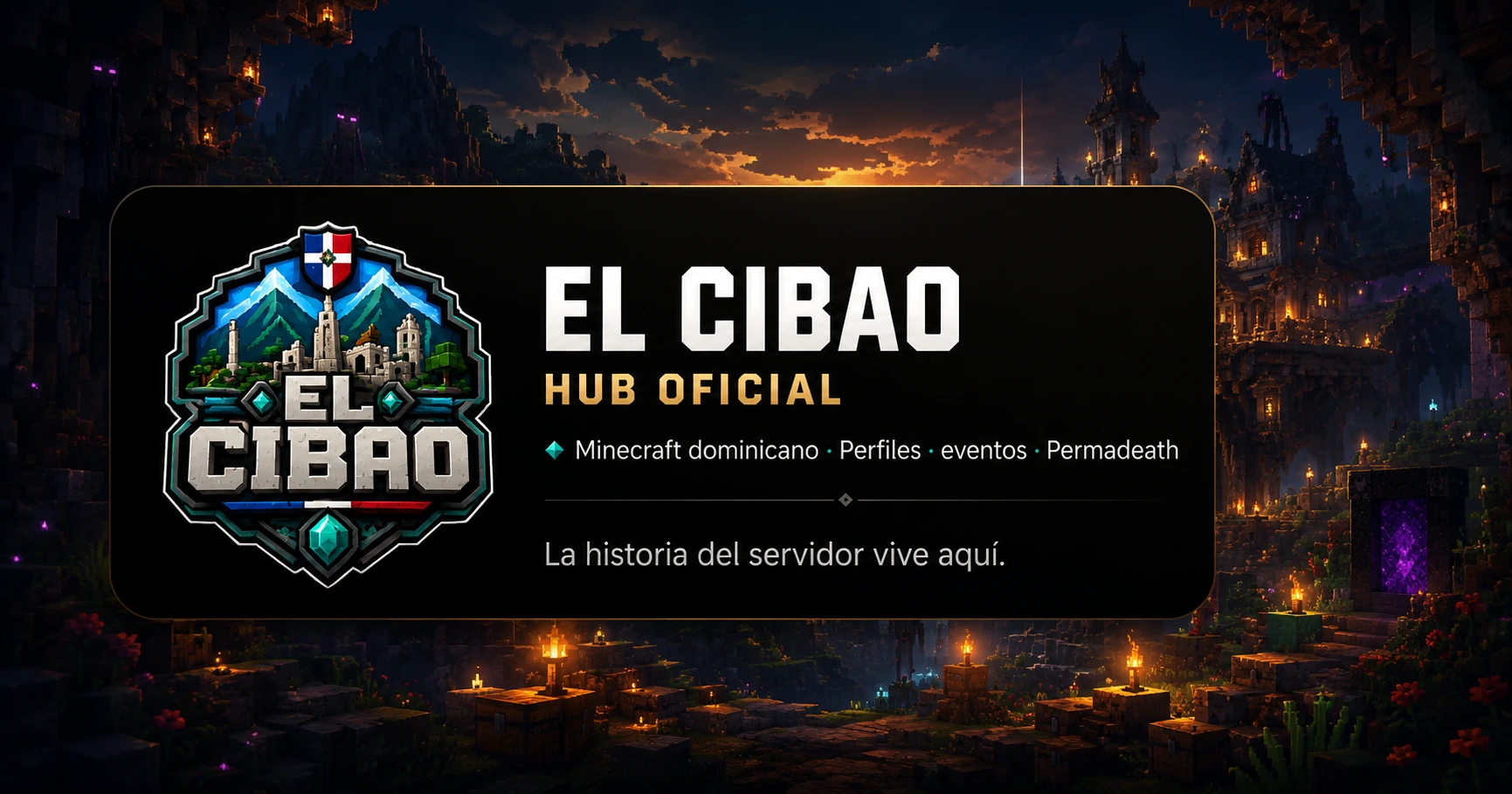 El Cibao, servidor dominicano de Minecraft